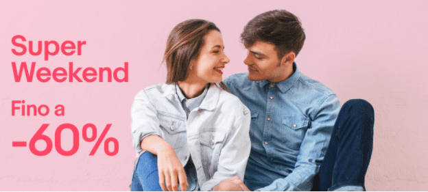 eBay: super weekend con sconti fino al 60%