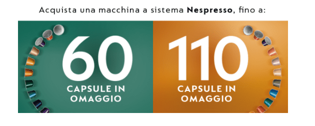 Con Amazon Winter in regalo fino a 60 o 110 capsule Nespresso