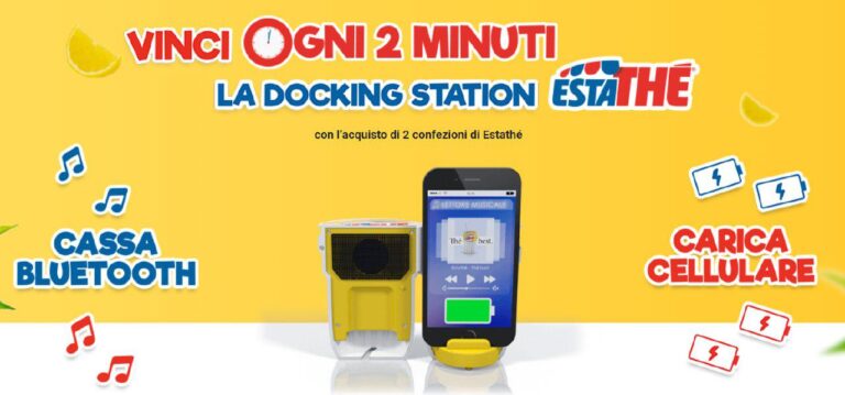 Estathè ti regala una docking station fino all’8 luglio