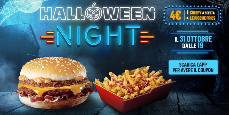 anche McDonald’s celebra Halloween: Crispy e patatine a 4€