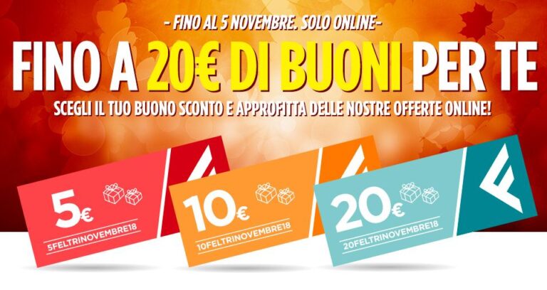 Feltrinelli: Fino a 20€ di buoni