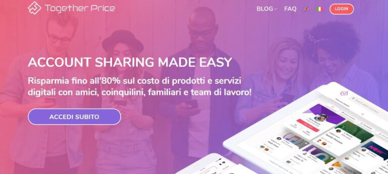 Con Together Price ottieni Netflix a basso costo e legalmente