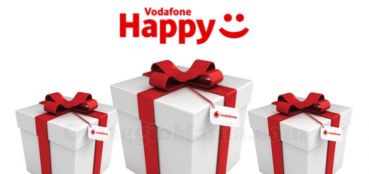 Vodafone Happy: sei giorni di regali
