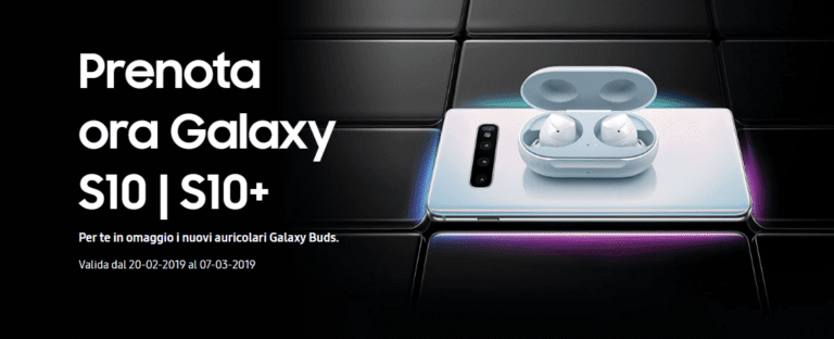 In prenotazione su Amazon i nuovi Samsung Galaxy S10!