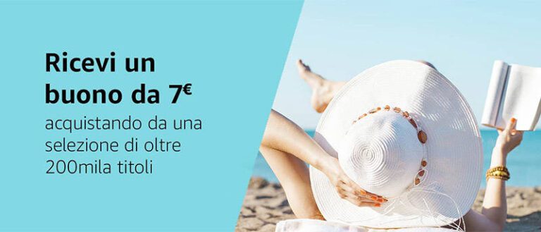 Prime Day 2019: un buono di 7€ in omaggio con la Festa del Libro