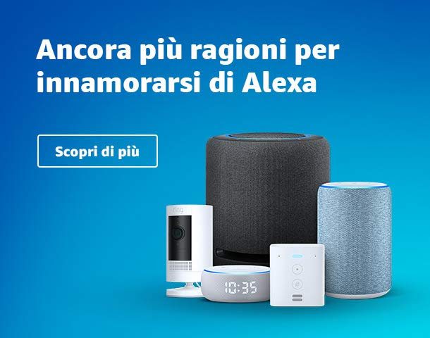 Amazon presenta la nuova famiglia Echo. Ecco i nuovi dispositivi
