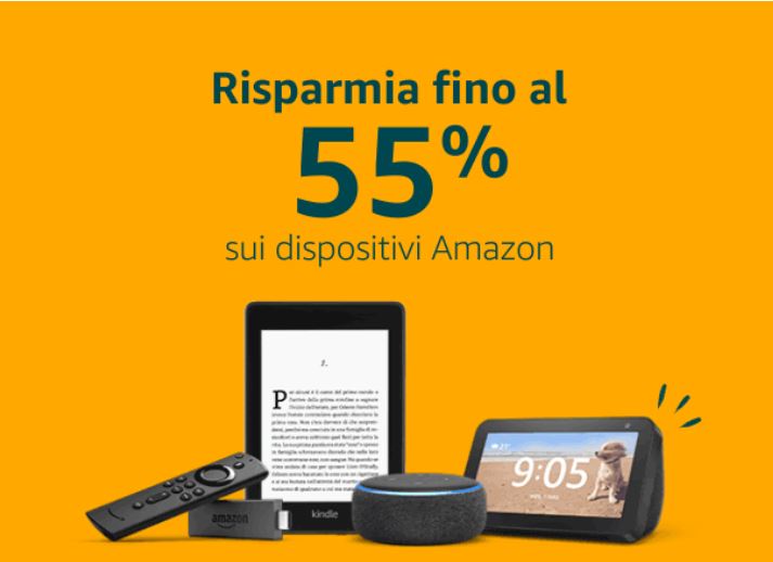 Da non perdere: offerte Black Friday sui dispositivi Amazon