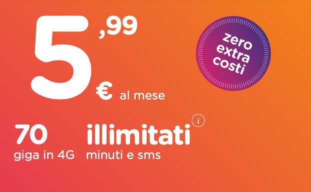 Passa a ho.mobile entro il 31 marzo a soli 5,99€