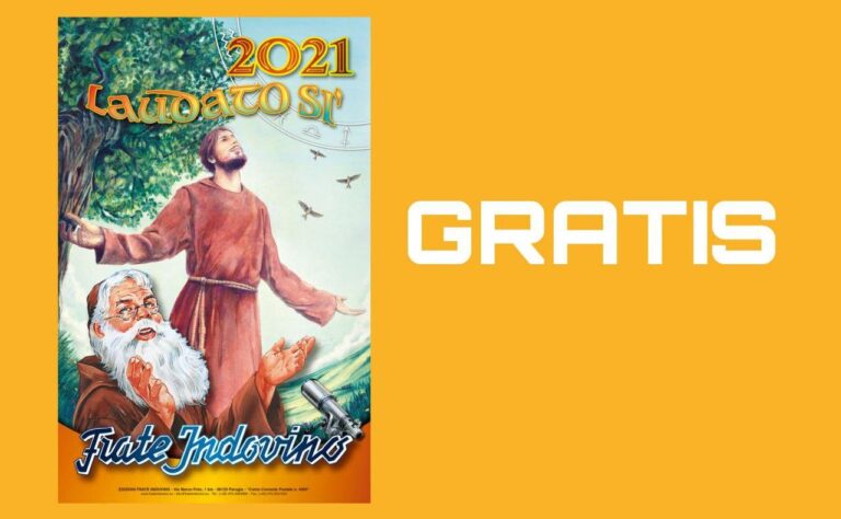 Richiedi GRATIS il Calendario 2021 di Frate Indovino!