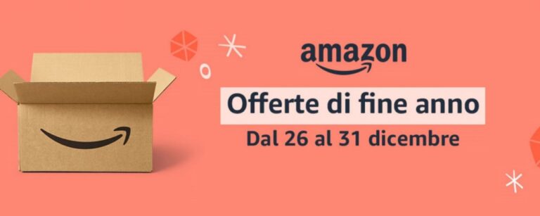 Amazon lancia le offerte di fine anno 2020