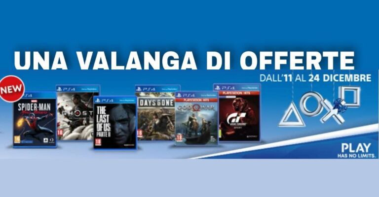 Amazon: Giochi PS4 in sconto fino al 24 dicembre 2020