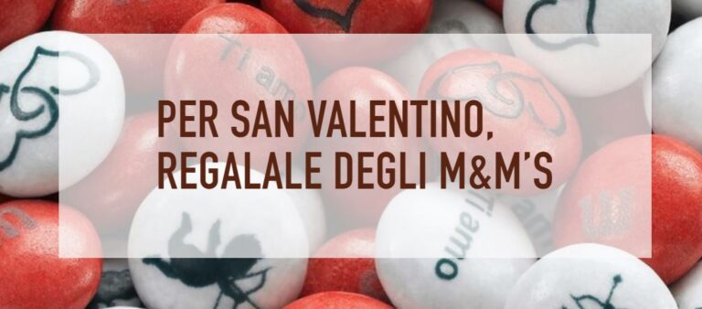 Codice Sconto M&M’s San Valentino