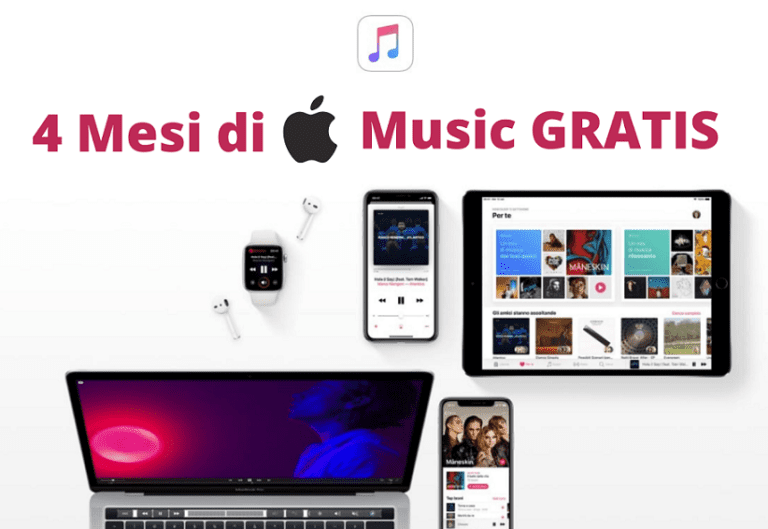 4 mesi gratuiti di Apple Music con MediaWorld: ecco come ottenere il codice promozionale