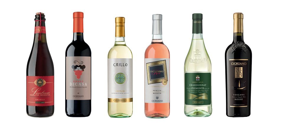 vini tipici Giordano Vini
