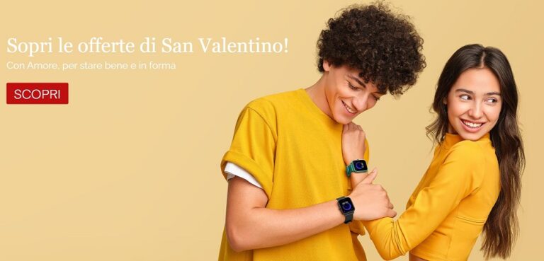 Amazfit lancia la promozione “Regalo di San Valentino”