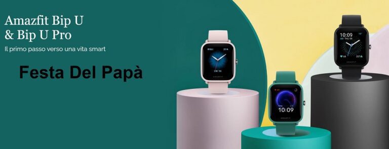 Amazfit: codici sconto incredibili in occasione della festa del papà