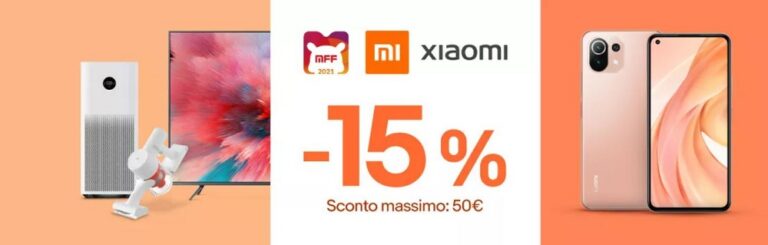 eBay: “Mi Fan Festival” – 15% coupon
