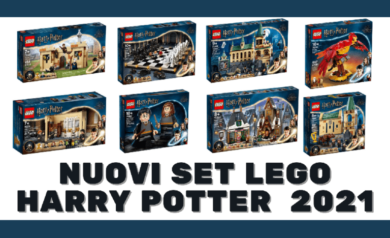 Presentati i nuovi set Lego Harry Potter 2021