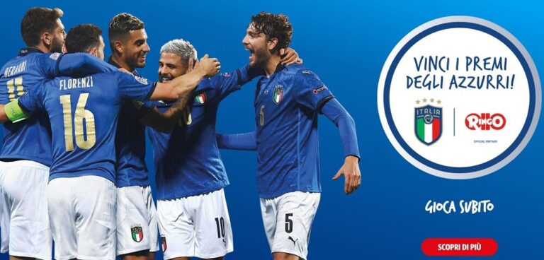 Concorso Ringo 2021: vinci la maglia ufficiale dell’Italia