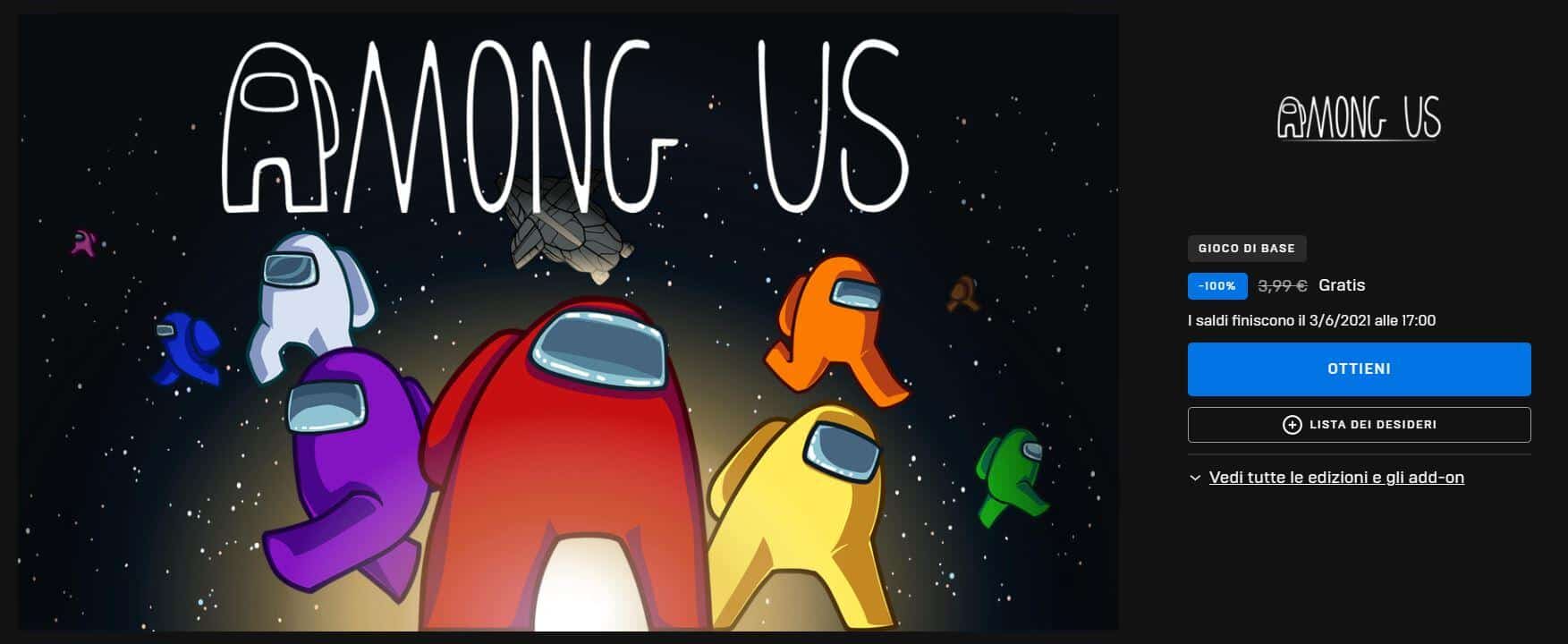 Among Us Ottieni gratis