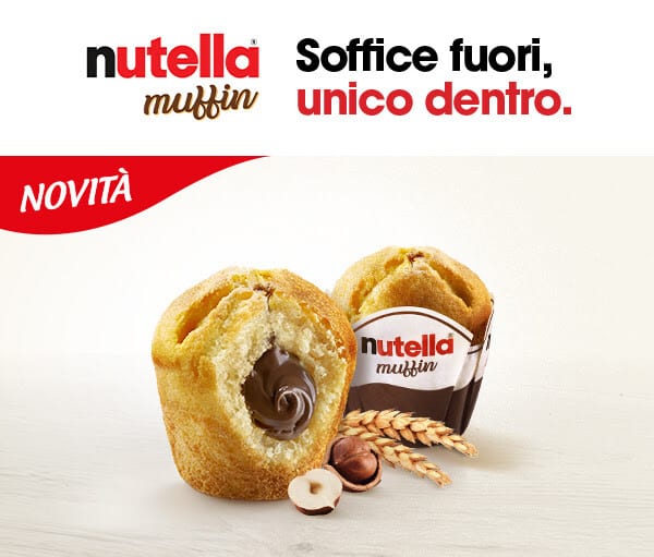 Nutella Muffin soffice fuori, unico dentro: scopri la novità Ferrero