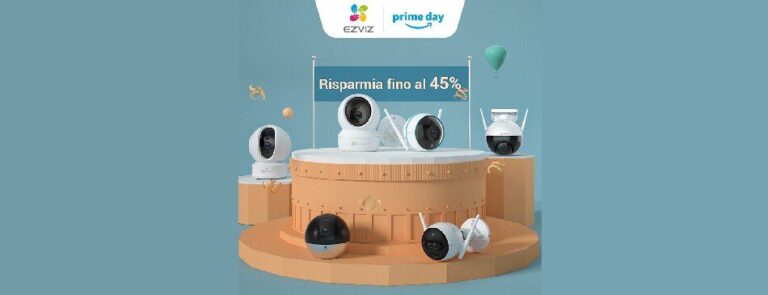 EZVIZ al Prime Day 2021 di Amazon: sconti fino al 45%