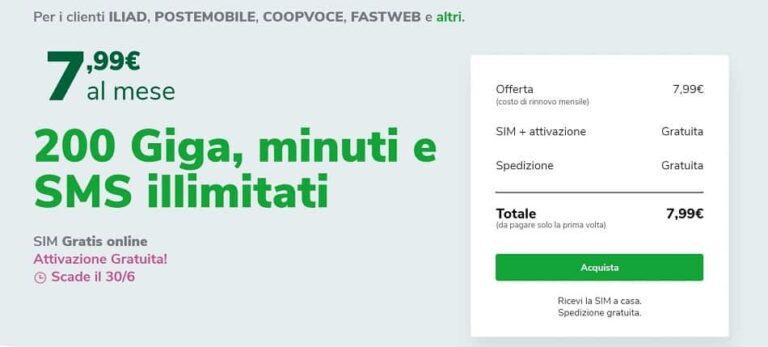 Very Mobile: è guerra ad Iliad. La nuova Very Flash con 200 giga a 7,99 euro
