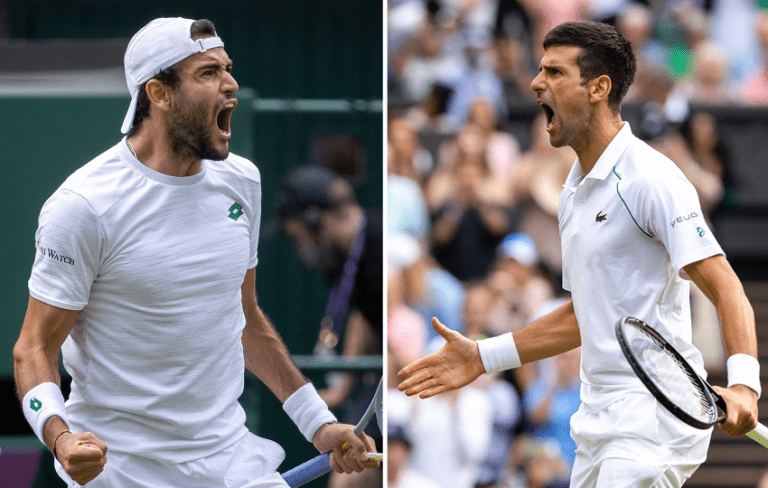 Finale Wimbledon 2021 Berrettini – Djokovic: dove vederla