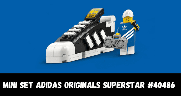 LEGO: debutta il nuovo mini set adidas Originals Superstar, ecco come ottenerlo GRATIS