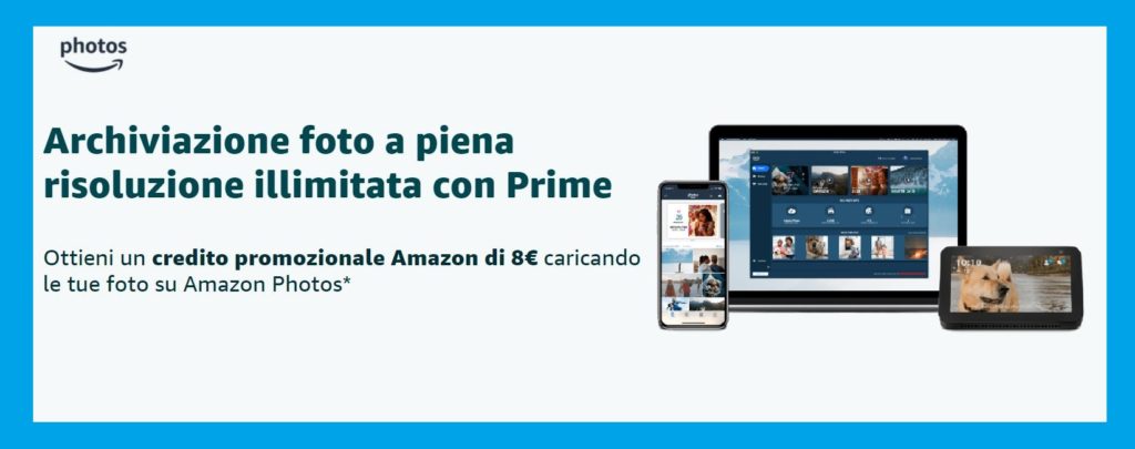 Amazon Photos: servizio foto