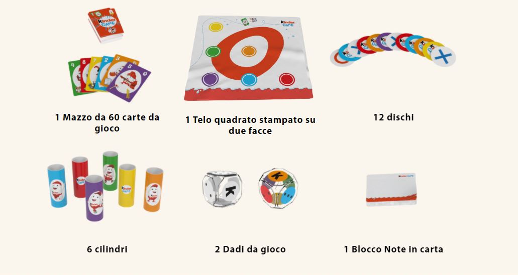 Kinder Game 2021: i premi in palio
