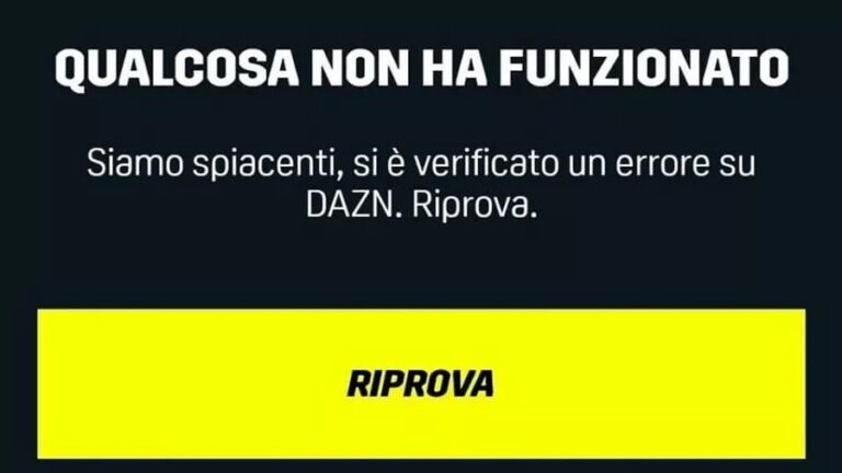 Black out Dazn: in arrivo 1 mese gratis di visione della Serie A come rimborso