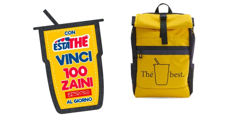 Concorso Estathé: vinci 100 Zaini Seven al giorno