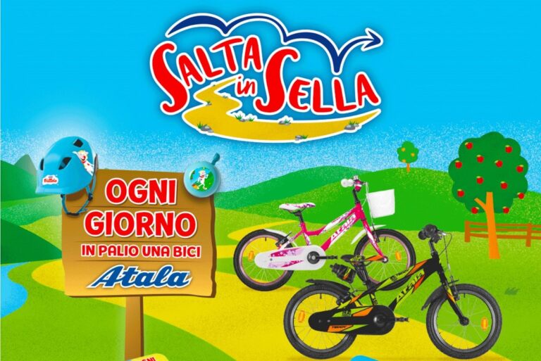 Con Fruttolo “Salta in sella” vinci bici Atala per il tuo bimbo
