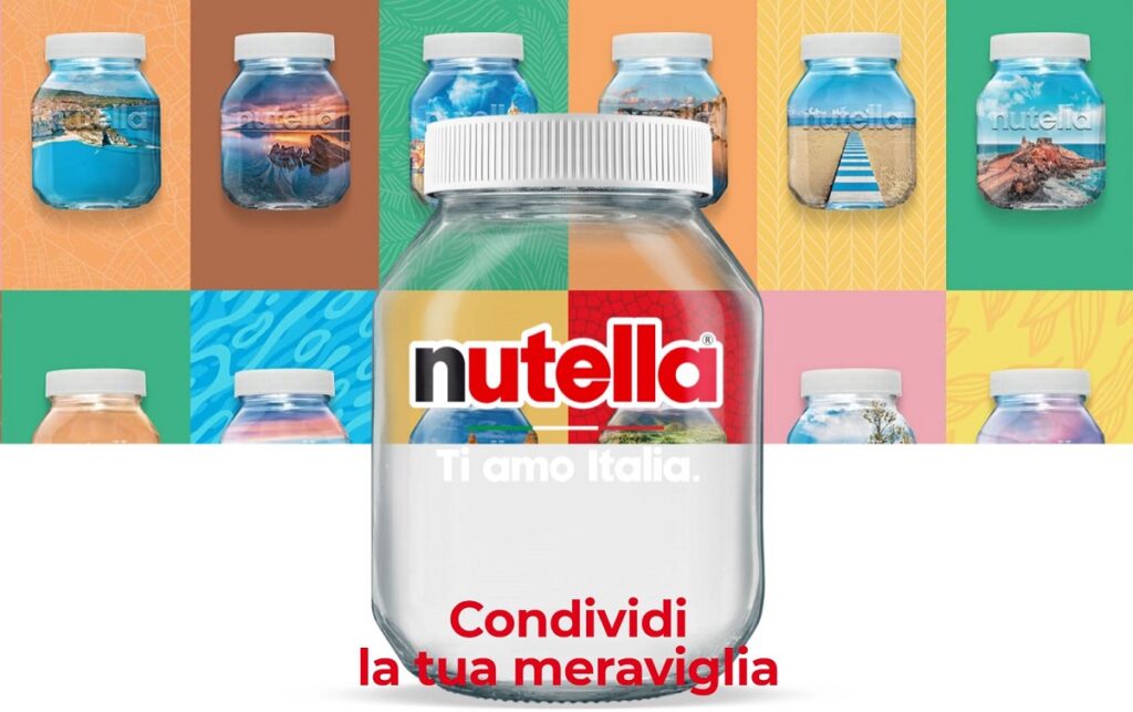 Concorso Nutella Ti amo Italia