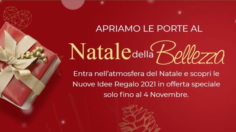 Rendi unico il Natale 2021 con le idee e confezioni regalo di Bottega Verde