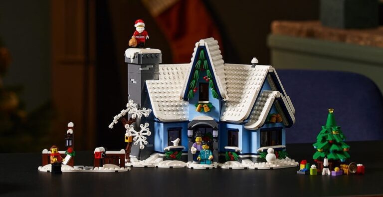 LEGO guarda al Natale con il nuovo set La Visita di Babbo Natale #10293