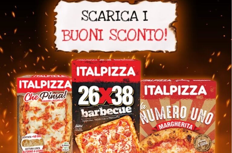 Buoni sconto Italpizza novembre da stampare