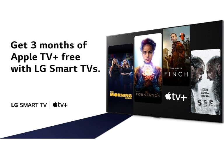 LG regala 3 mesi di Apple TV+ sulle proprie Smart TV