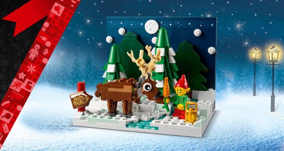 Cortile di Babbo Natale - omaggio LEGO VIp