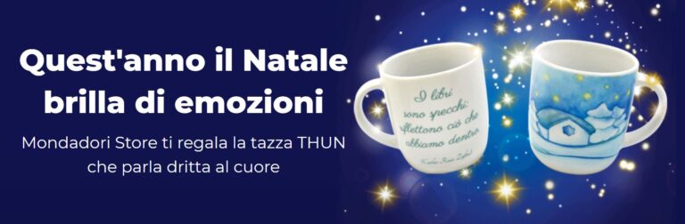 Mondadori ti regala una splendida tazza Thun con “Il Natale brilla di emozioni”