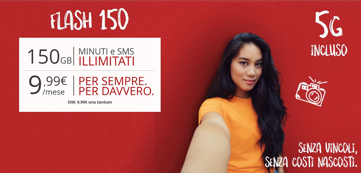 Offerta Iliad Flash 150