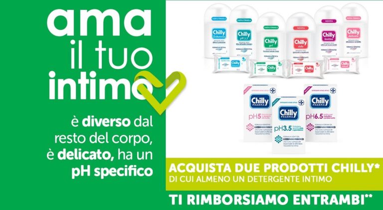 Cashback Chilli 2022 - ama il tuo intimo