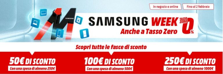 Samsung Week di Mediaworld