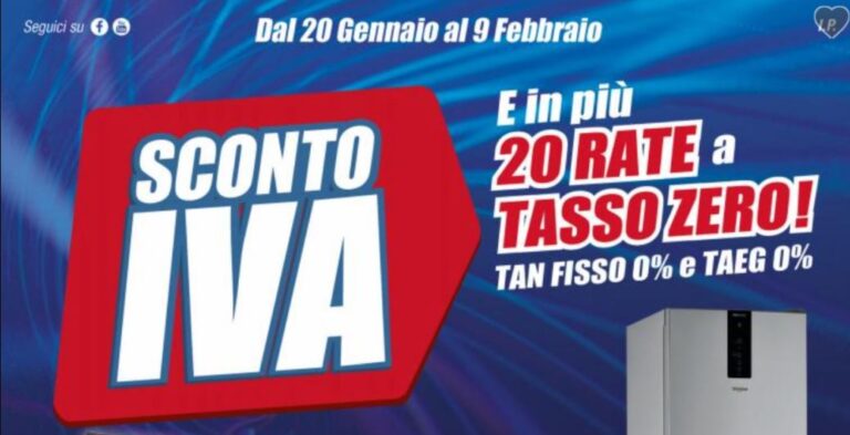 Sconto IVA trony