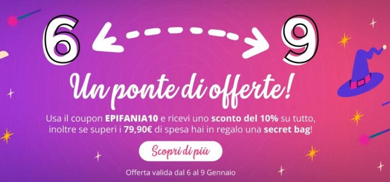 Farmacia Loreto online: sino al 9 gennaio coupon 10% su tutto il catalogo online!