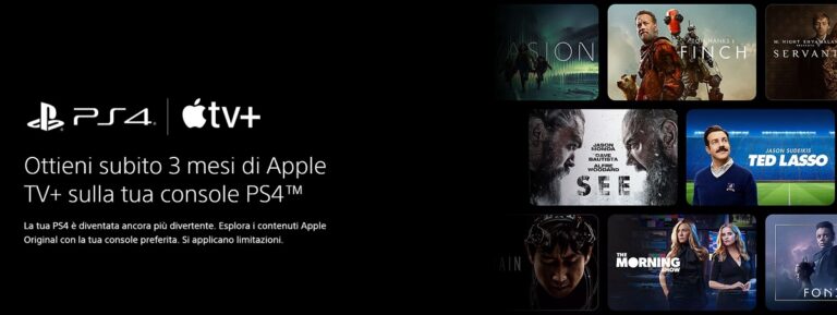3 mesi gratis di Apple TV