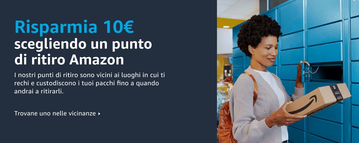 Buono sconto di 10€ scegliendo un punto di ritiro