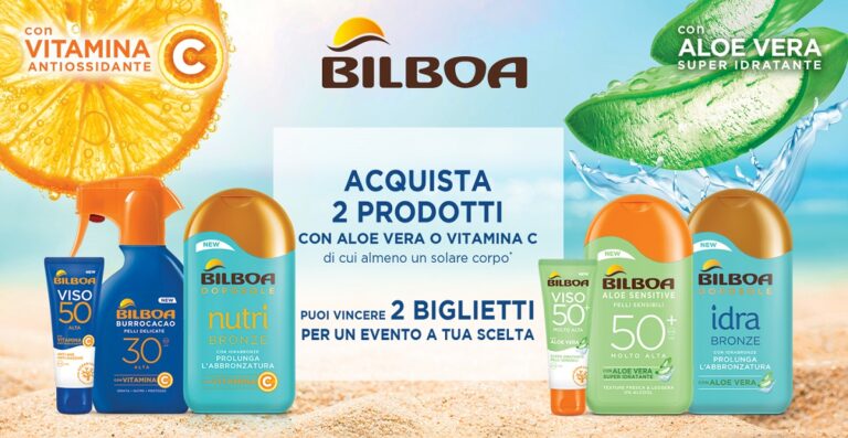 Concorso Vinci l'evento della tua estate con Bilboa