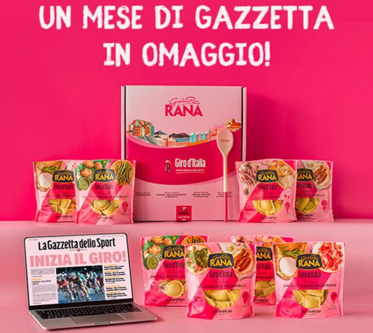 Giovanni Rana e Gazzetta dello Sport in regalo